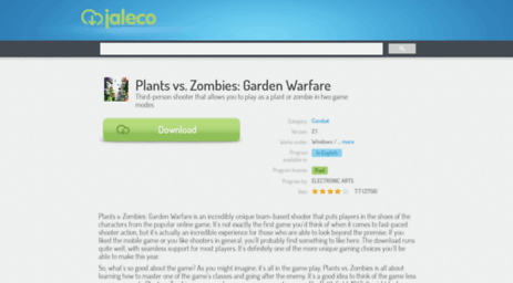 plants-vs-zombies-garden-warfare.jaleco.com