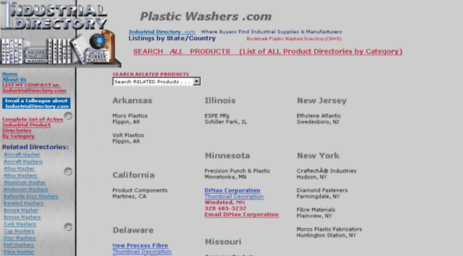 plasticwashers.com