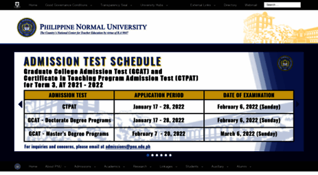 Visit Pnu Edu Ph Philippine Normal University The National