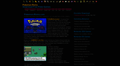 pokemon emulators for mac