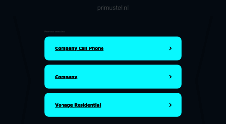 primustel.nl
