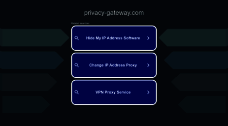 privacy-gateway.com