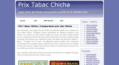 prix-tabac-chicha.com