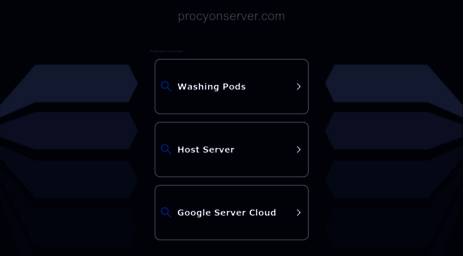 procyonserver.com