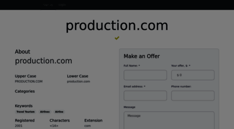 production.com