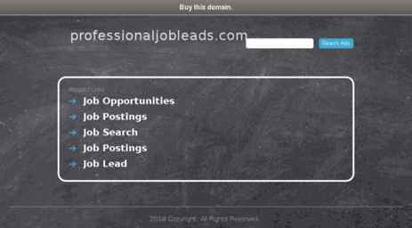 professionaljobleads.com