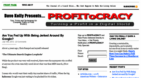 profitocracy.com