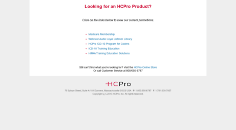 promos.hcpro.com
