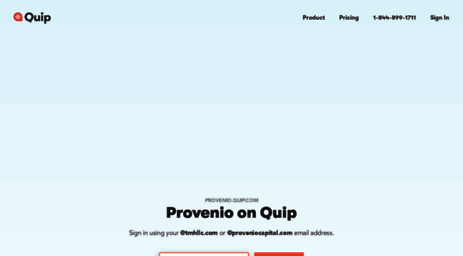 provenio.quip.com