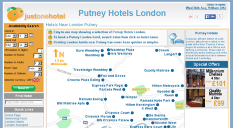putneyhotelslondon.co.uk