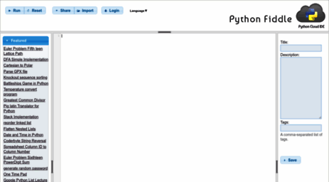 pythonfiddle.com