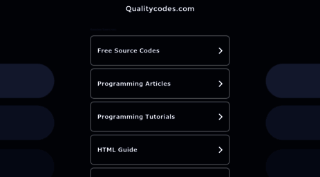 qualitycodes.com