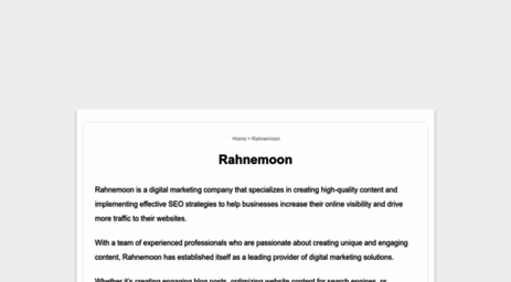 rahnemoon.com