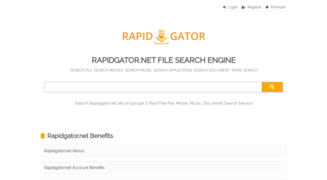 Best rapidgator search engine