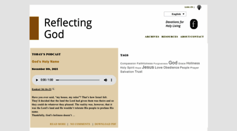 reflectinggod.com