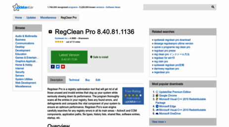 regclean-pro.updatestar.com