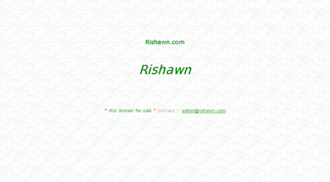 rishawn.com