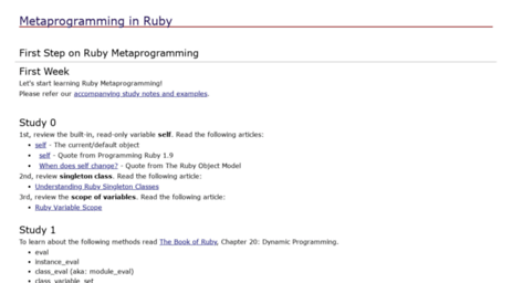 ruby-metaprogramming.rubylearning.com