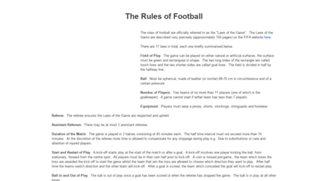 rulesoffootball.co.uk