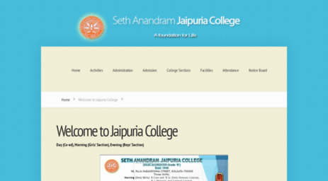 sajaipuriacollege.in