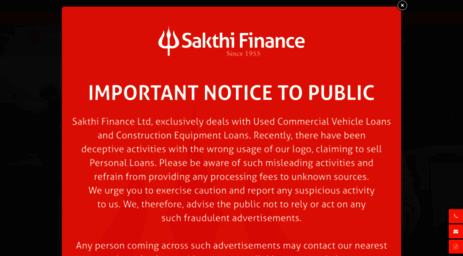 sakthifinance.com