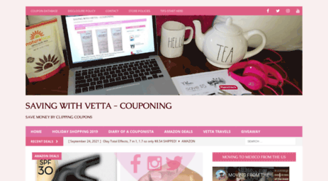 Visit Savingwithvetta Com Saving With Vetta Couponing Save Money By Clipping Coupons