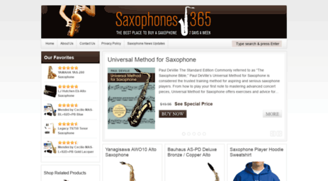 saxophones365.com