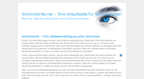 schminkbrille.net