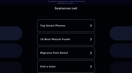 sealserver.net