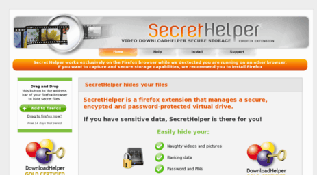 secrethelper.net