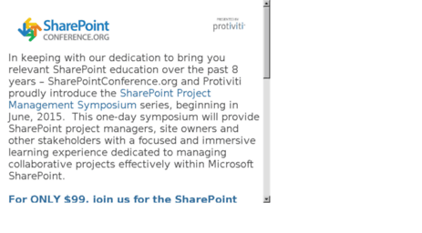 sharepointconference.org