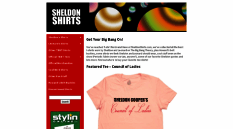 sheldonshirts.com
