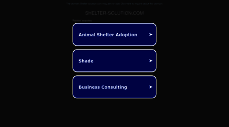 shelter-solution.com