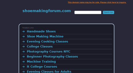 shoemakingforum.com