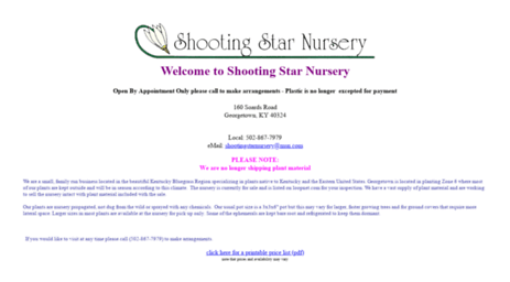 shootingstarnursery.com