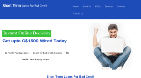 shorttermloansforbadcredit.ca