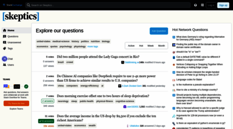 skeptics.stackexchange.com
