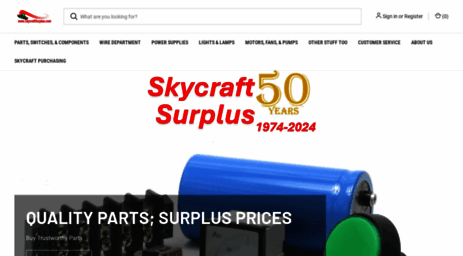 skycraftsurplus.com