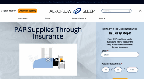 sleepapnea.aeroflowinc.com