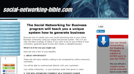 social-networking-bible.com