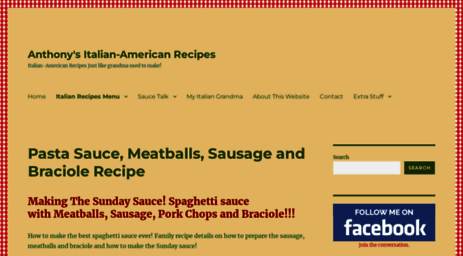 spaghettisauceandmeatballs.com