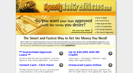 speedybadcreditloans.com