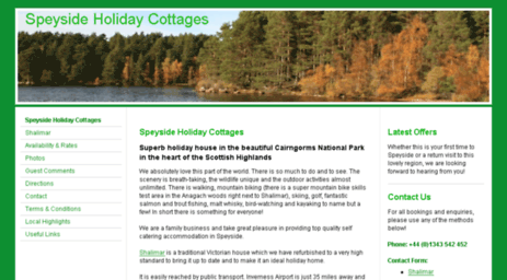 speysideholidaycottages.co.uk
