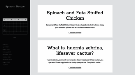 spinachrecipes.org