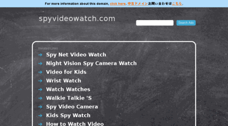 spyvideowatch.com
