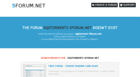 sqgtorrents.5forum.net