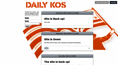 status.dailykos.com