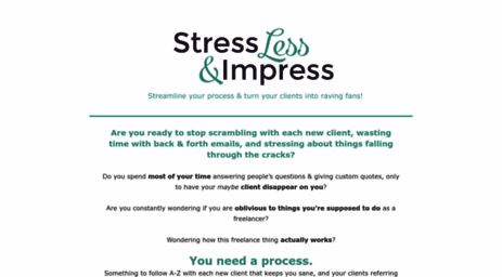 stresslessandimpress.com