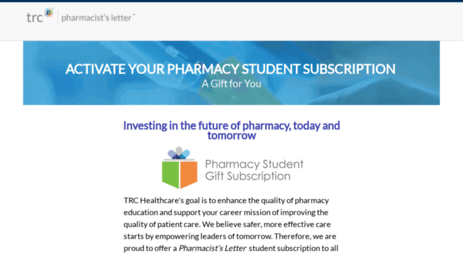 studentpharmacists.therapeuticresearch.com