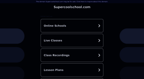 supercoolschool.com